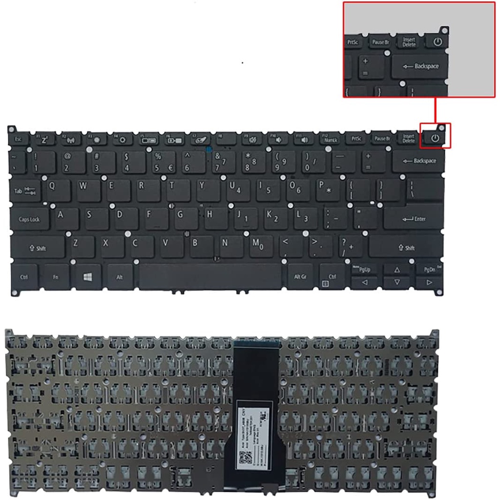 Keyboard Acer Swift 3 SF314-41 SF314-51 SF314-52 SF314-53 SF314-54 Series