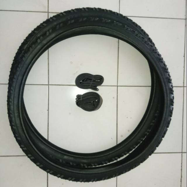 BAN LUAR + BAN DALAM SEPEDA MERK KENDA KWICK 26 X 1.95 HARGA SEPASANG