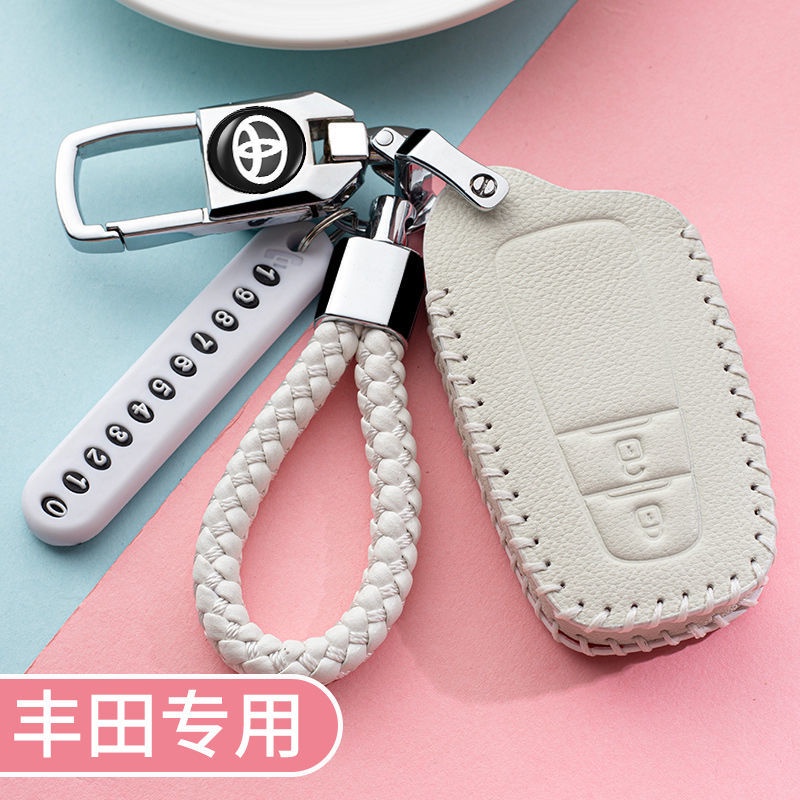 Car Key Cover Case For Toyota Prius Camry Corolla C-HR CHR RAV4 Prado Auris Avensis Land Cruiser 200 Prado Crown Revo Accessorie