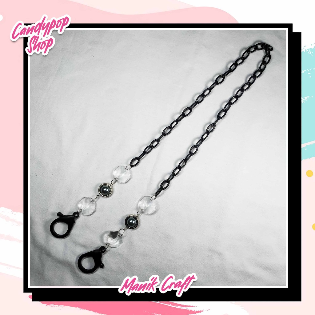Strap Masker Rantai / Tali masker Rantai / Kalung masker Rantai / gantungan masker rantai