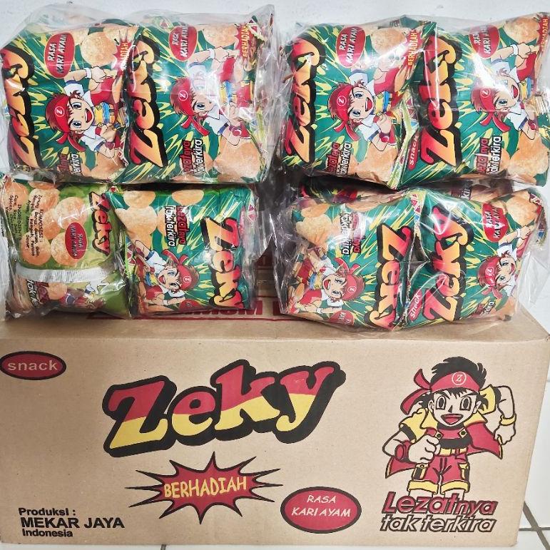 

Promo Hari ini // XnB Chiki Zeky 1 Dus/Karton Kari Ayam isi 40 pcs //Koleksi@saat@ini