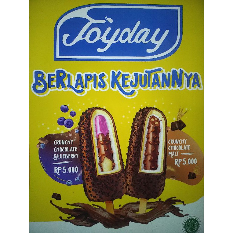 

Peluang usaha berjualan es krim joyday, khusus jakarta