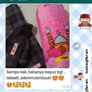 Sajadah Custom Nama -Sejadah Nama - Sajadah Anak Perempuan - Sajadah Anak Karakter - Sajadah Printing Koko Gibran-6