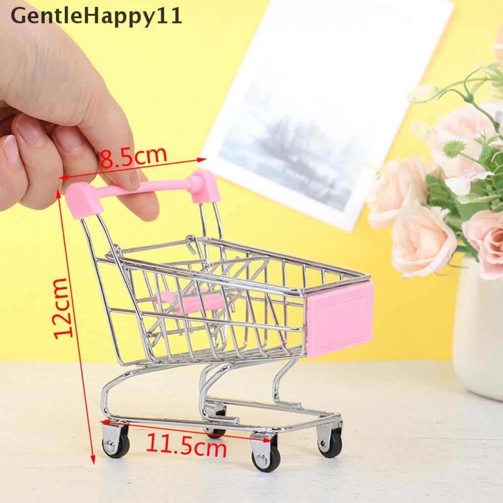 Gentlehappy 1pc Mainan Trolley Belanja Supermarket Mini Untuk Anak