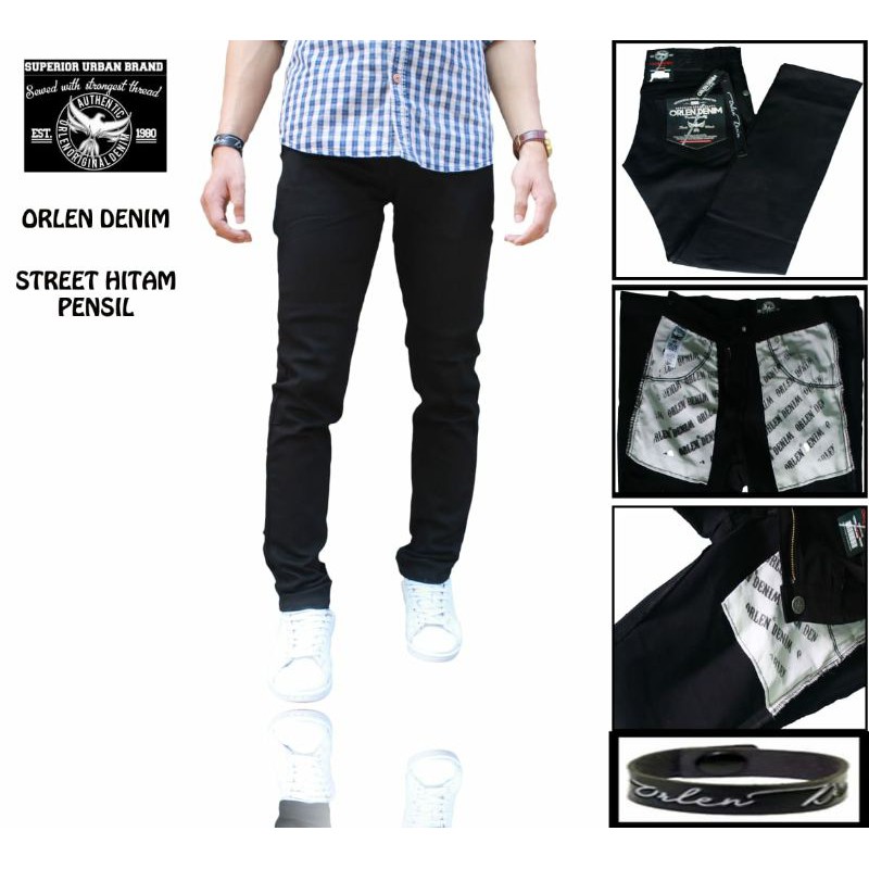 Celana Jeans Murah model slimpit original orlen denim