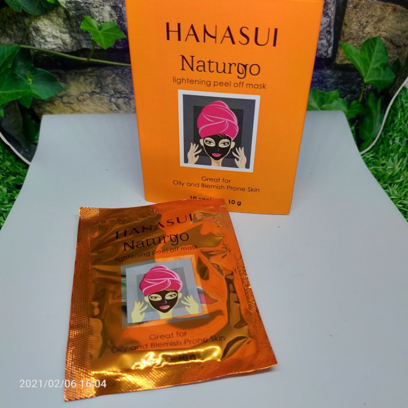 ( PERBOK ) MASKER HANASUI NATURGO ORANGE