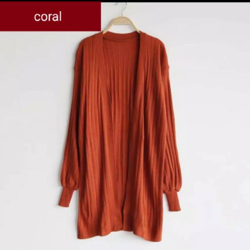 Cardigan Long Rajut KEISHA l Pakaian Rajut Wanita l Atasan Wanita l Rajut Outwear l Sweater Murah-6