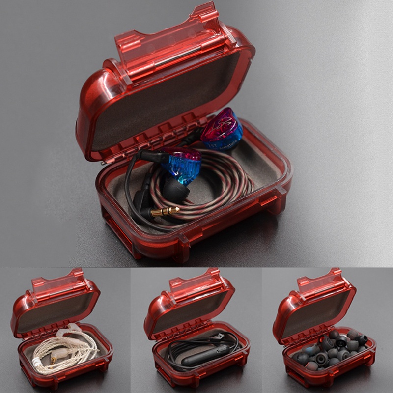 Bt ABS Resin Earbuds Cover Earphone Sleeves Headphone Cegah Kerusakan Headphone Nyaman Dibuka &amp; Tutup Cases Props