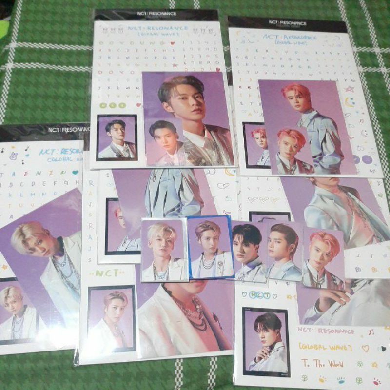 [BACA DESKRIPSI] Jaehyun doyoung jaemin deco sticker photocard scrapbook pc nct 2020 resonance