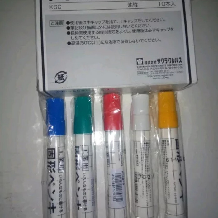 

Solid marker SAKURA ADA 5 pilihan warna made in japan