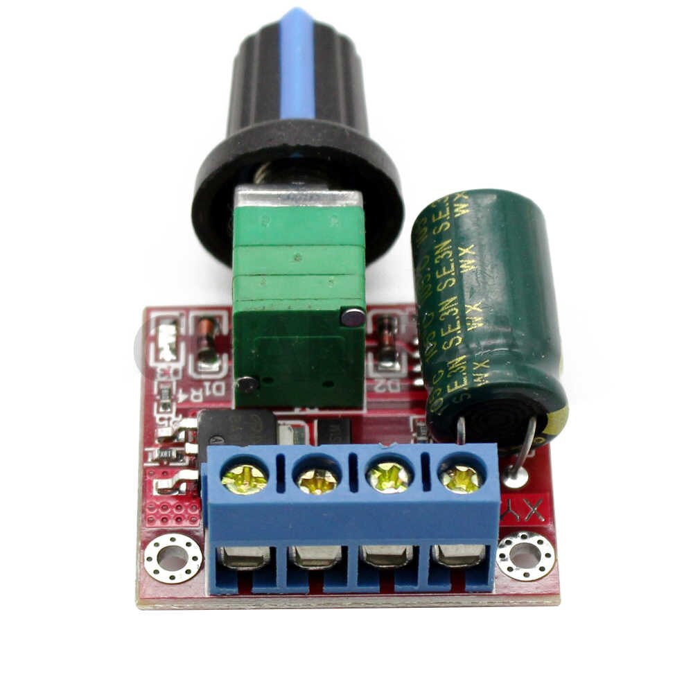 VARIABLE PWM MOTOR SPEED LED DIMMER CONTROLLER KONTROLLER DC 5A