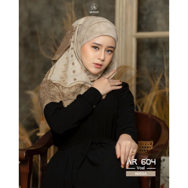 AR 604 segi empat terbaru hijab arrafi agen fashion