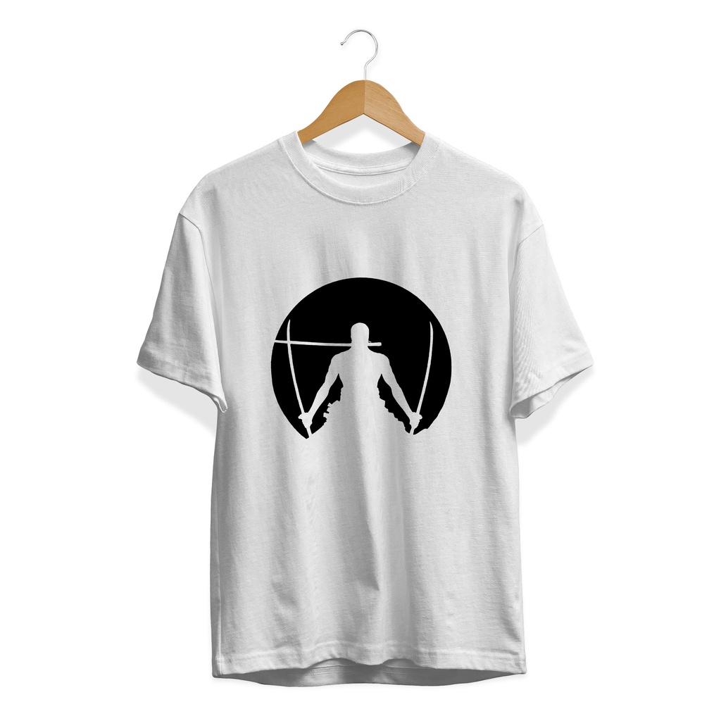 T-shirt Kaos Baju DISTRO ANIME ZORO LUFFY ONE PIECE