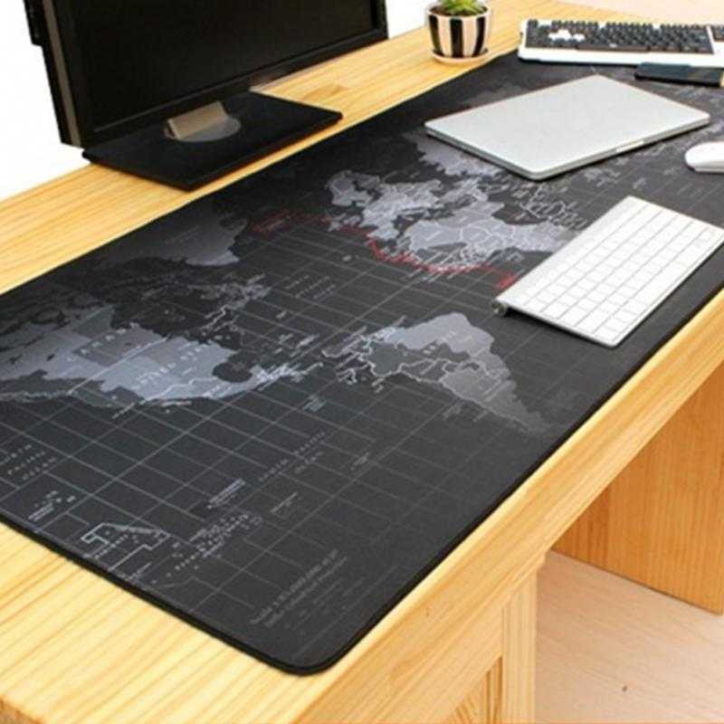 Mouse Pad Gaming Alas Meja Peta Dunia Desk Mat Super Besar XL Mousepad Alas Mouse Gaming Mouse Pad Gaming