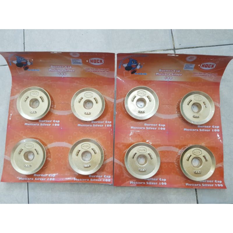 Burner Kuningan Kompor Hock Classic Gold &amp; Silver