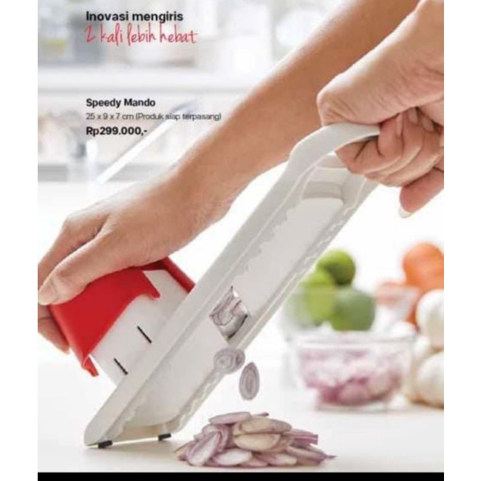 mando pengiris bawang ori tupperware