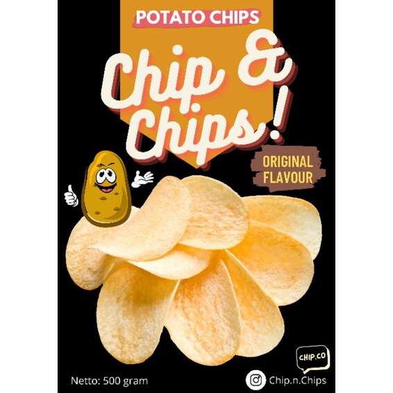 

Chip&Chips Potato Chips 500g