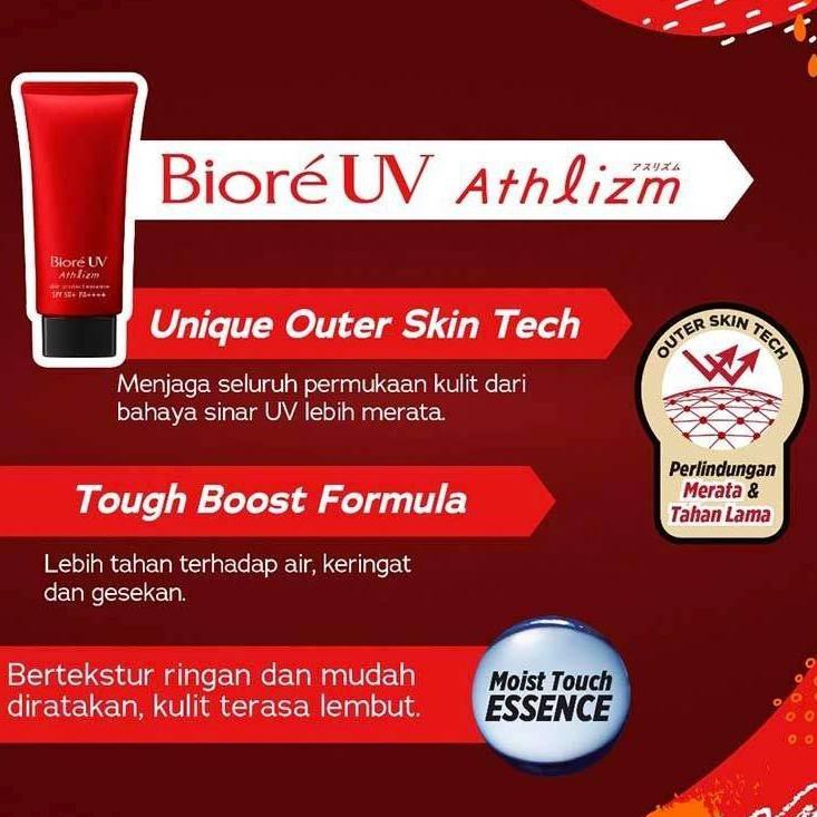 BPOM - Sunscreen Biore UV Aqua Rich Watery Essence / Fresh &amp; Bright / Botanical Peony / Gel / Athlizm SPF 50+/PA++++