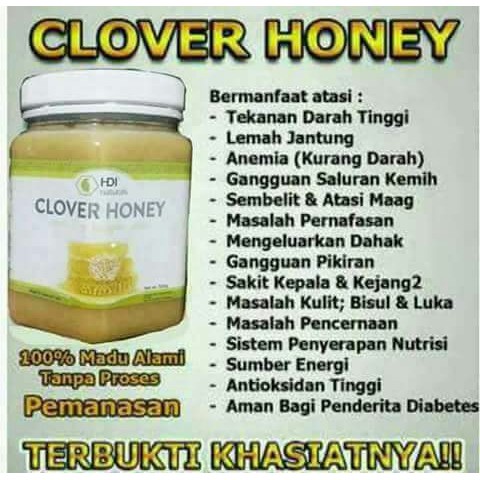 

Madu alami 500 gram HDI - MMD1806