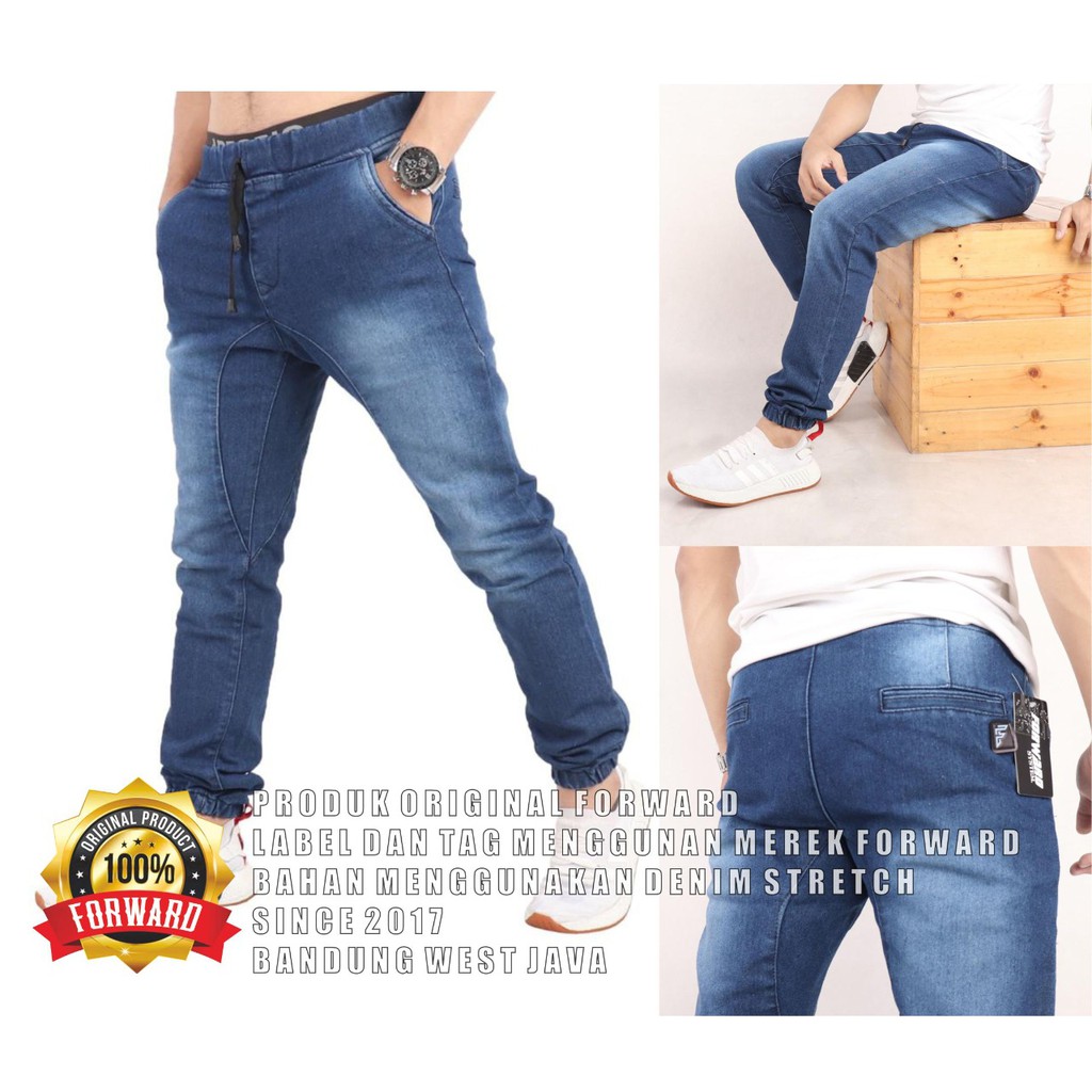 Celana Joger Jogger Jeans Pria Original