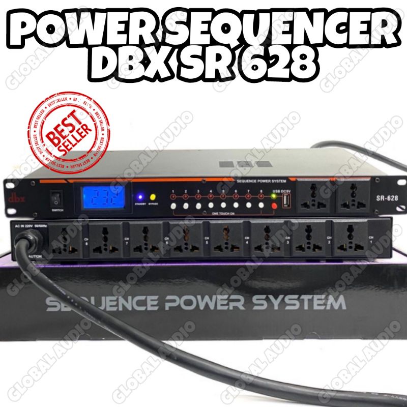 Power Sequencer Controller DBX SR 628 Power Distributor dbx SR628 Dbx Sr 628 Bagus ( Bisa COD )