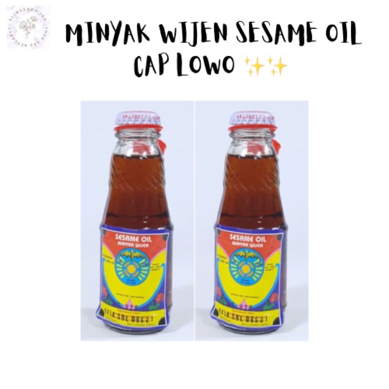 

Minyak wijen sesame oil cap lowo 100ml