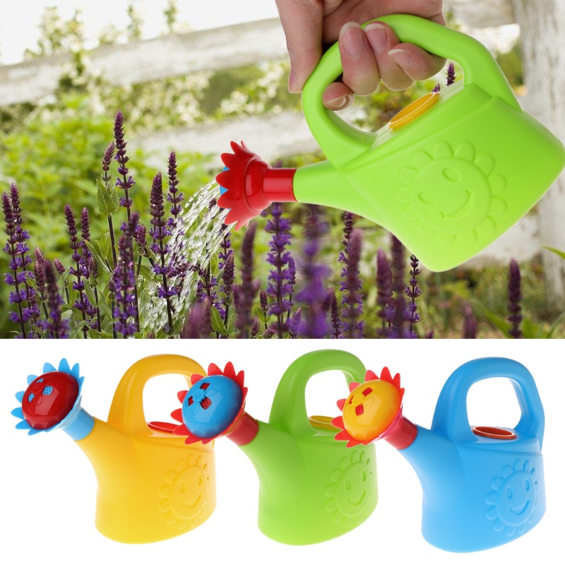 Mary Lucu Kartun Taman Rumah Watering Can Bottle Sprinkler Mainan Mandi Pantai Anak