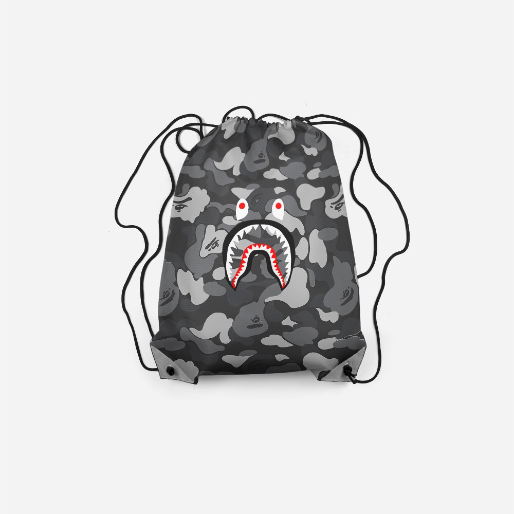 bape string bag