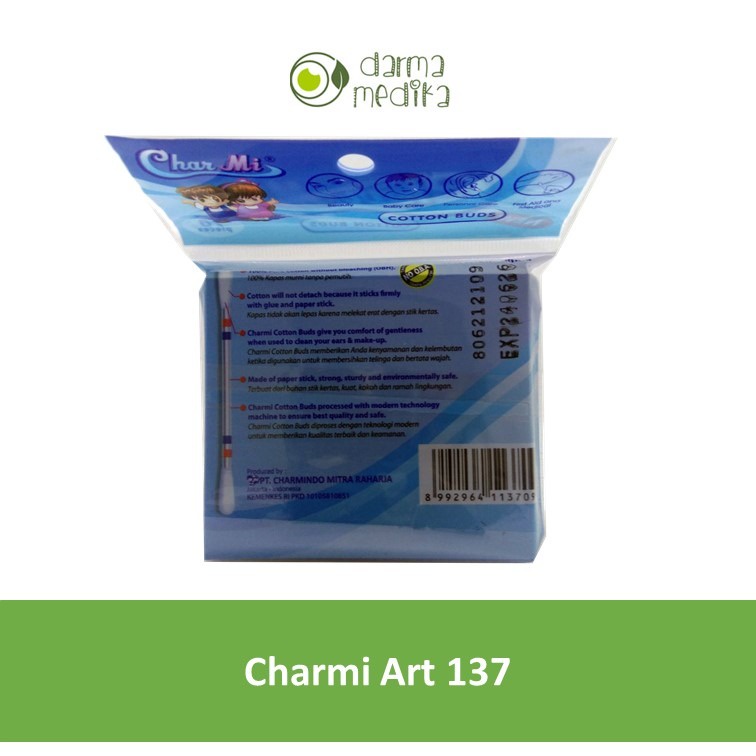 Charmi Cotton Buds Art 137 isi 76 pieces