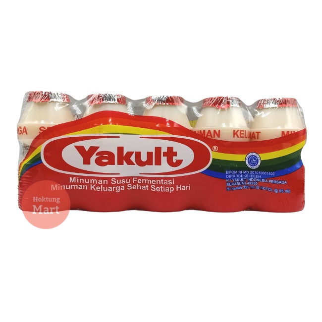 

Yakult Susu Fermentasi Kemasan 1pck*5 botol