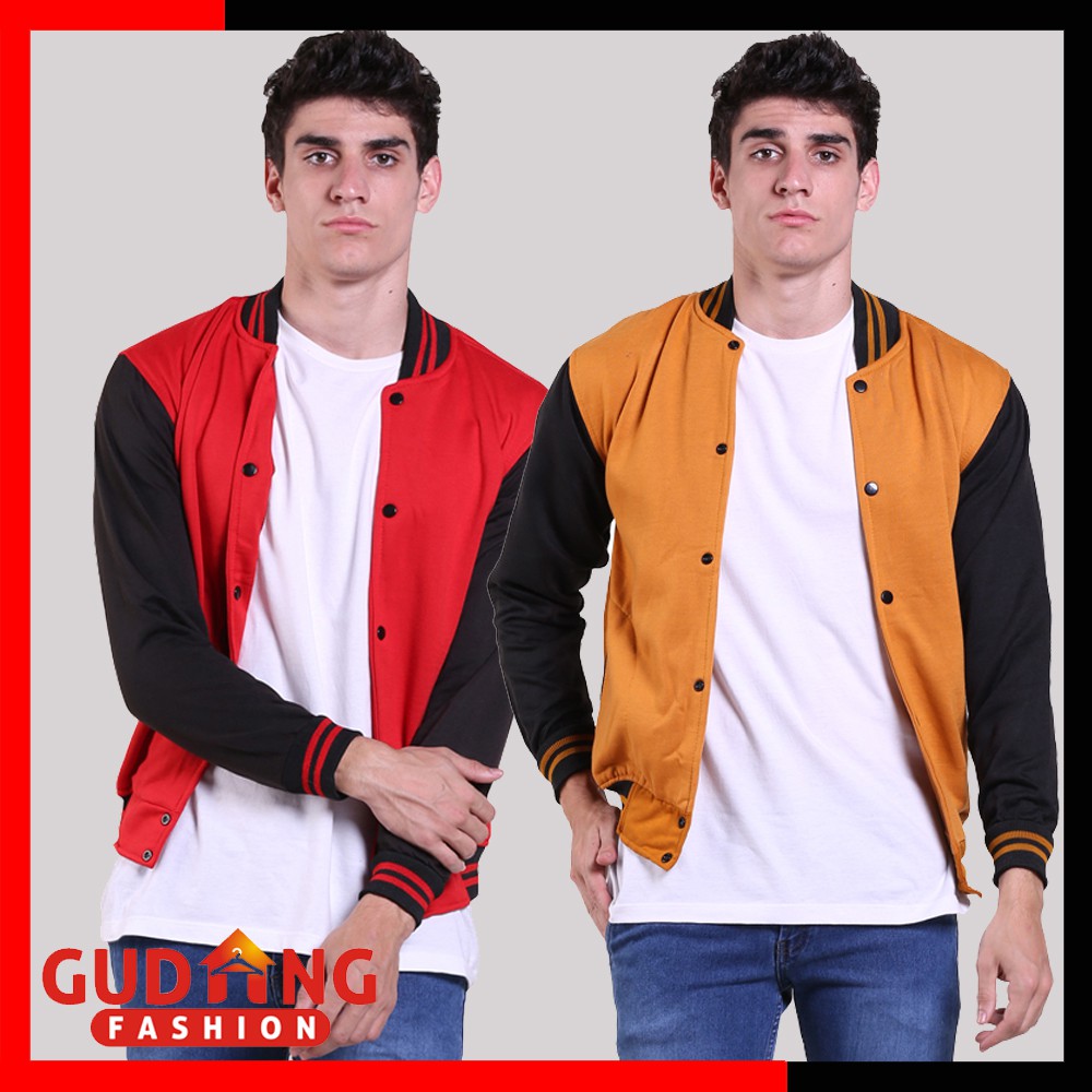 Jaket Baseball Polos / Basic Baseball Varsity Jacket (COMB)