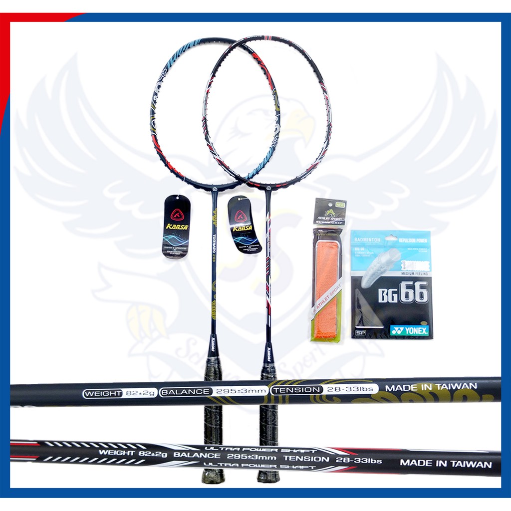 KANSA TORNADO 100 - 200 Raket Badminton