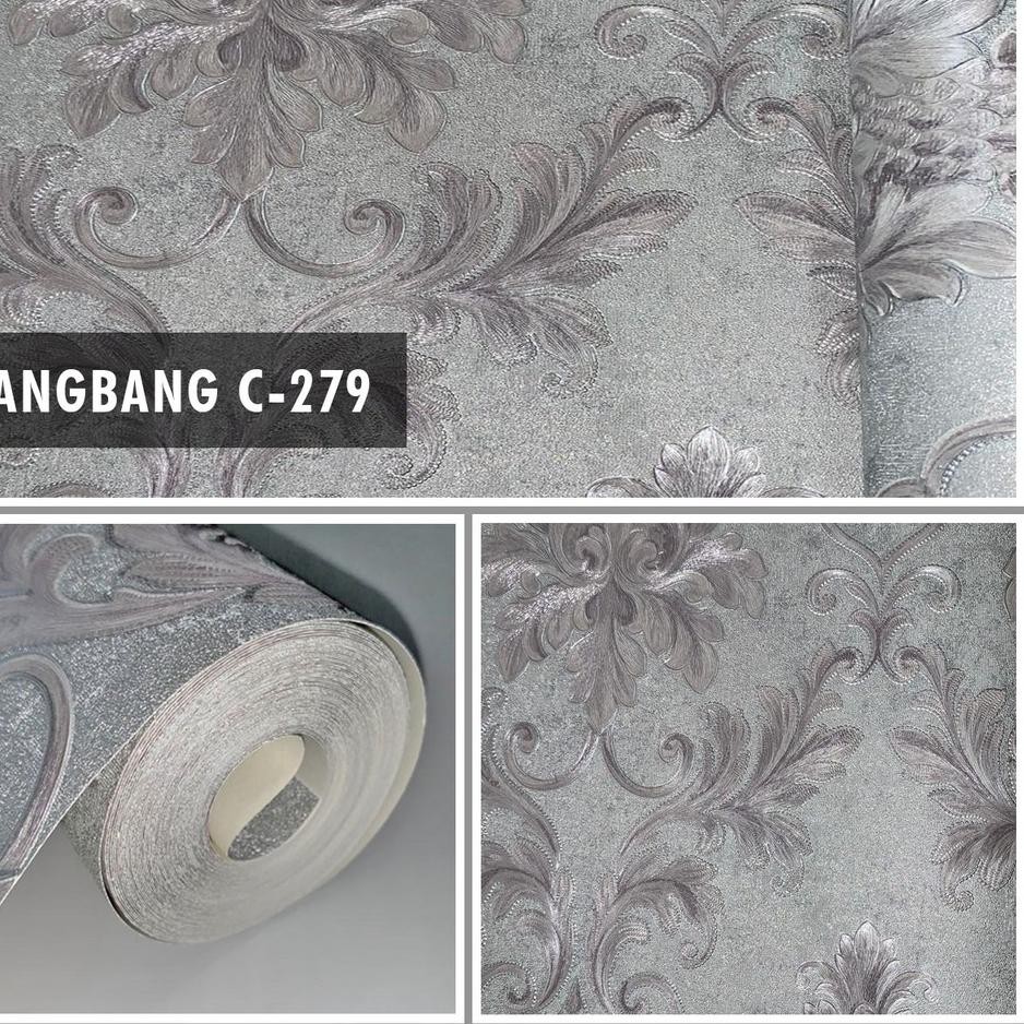 ✦ Wallpaper Dinding bahan Vinyl Premium Kode C272-C287 Parkson Wallpaper ☋