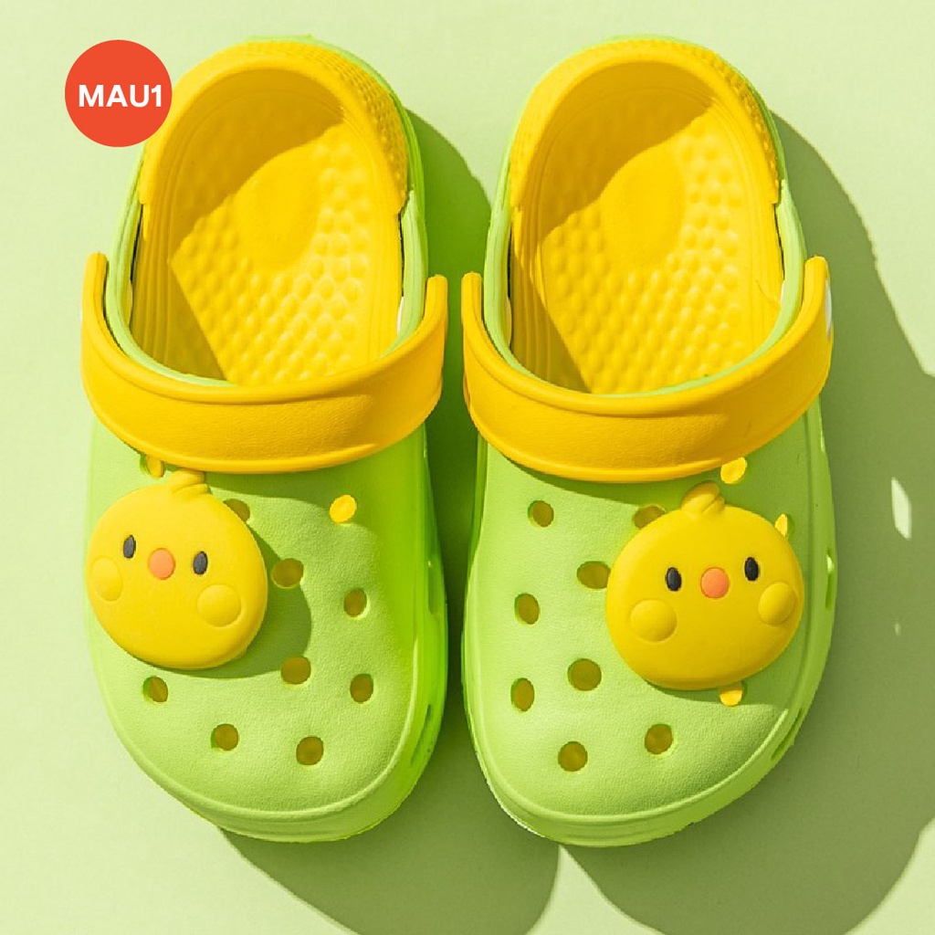 LAPAGO - Sepatu Sandal Slop Anak Kartun EVA Laki laki Perempuan Umur 1-4 Thn Eva 2021 Type MAU