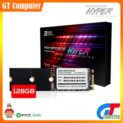 SSD M2 128 GB SATA  III MIDAS FORCE HYPER LIGHTNING (Garansi RESMI 3thn)