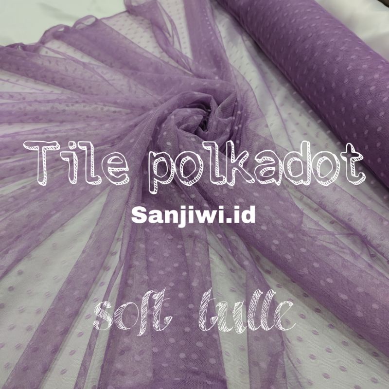 Kain Tile Polkadot/Kain Tille Dot/Soft Tulle