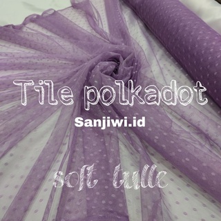Kain Tile Polkadot/Kain Tille Dot/Soft Tulle Rp5.000