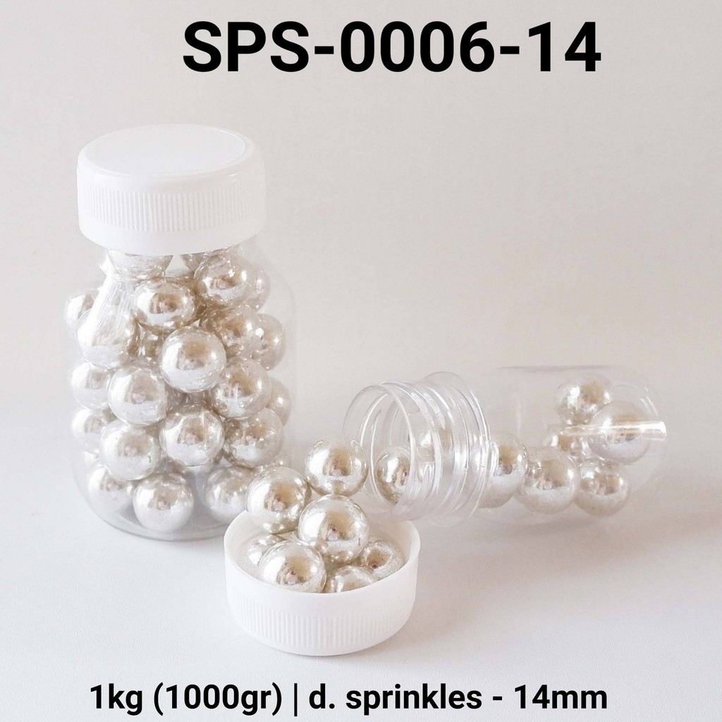 

SPS-0006-14 Sprinkles sprinkle sprinkel 1kg 1 kg mutiara perak emas yamama baking grosir murah sprinkles cake dekorasi mutiara trimit decoration story sprinklestory sprinklesstory sprinkle story yamama baking