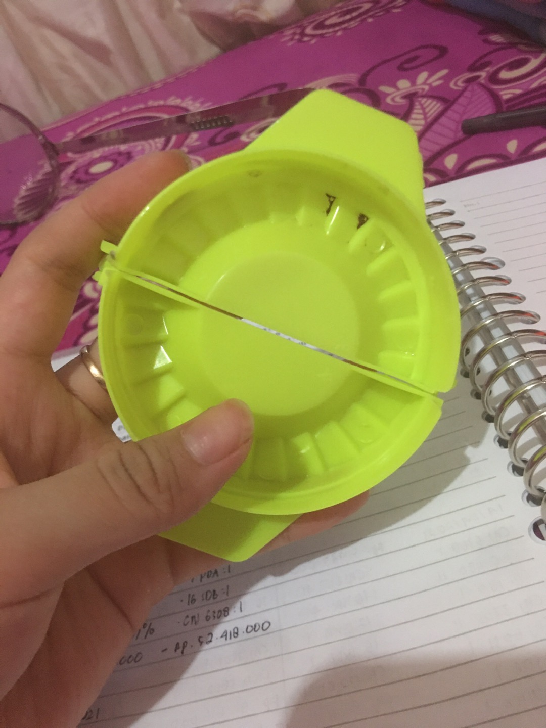 Ws682 Alat Pencetak Pangsit / Dumpling Pastel Mold