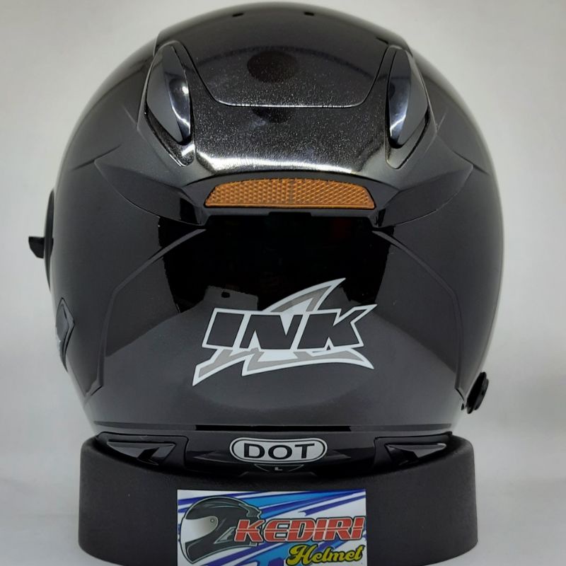 Helm INK METRO Half face Solid polos 2 visor original-1