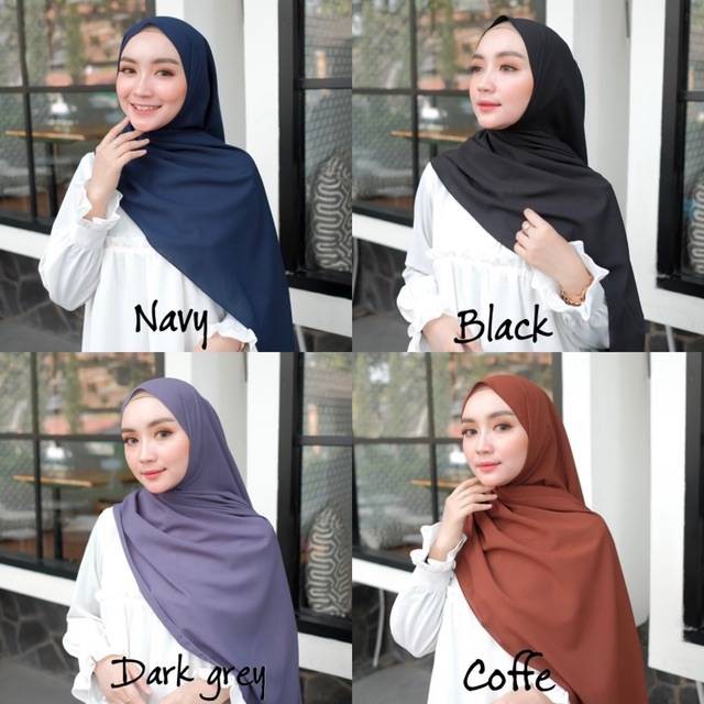 Termurah Pashmina Diamond Sabyan Hijab / Pashmina Diamond 150x75Cm Finishing Neci-1
