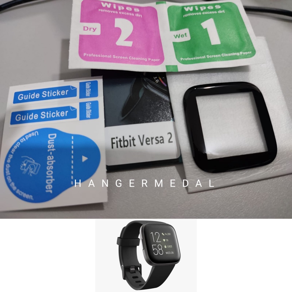 Anti Gores FITBIT VERSA 2 3 4 Screen Protector Pelindung Layar HYDROGEL