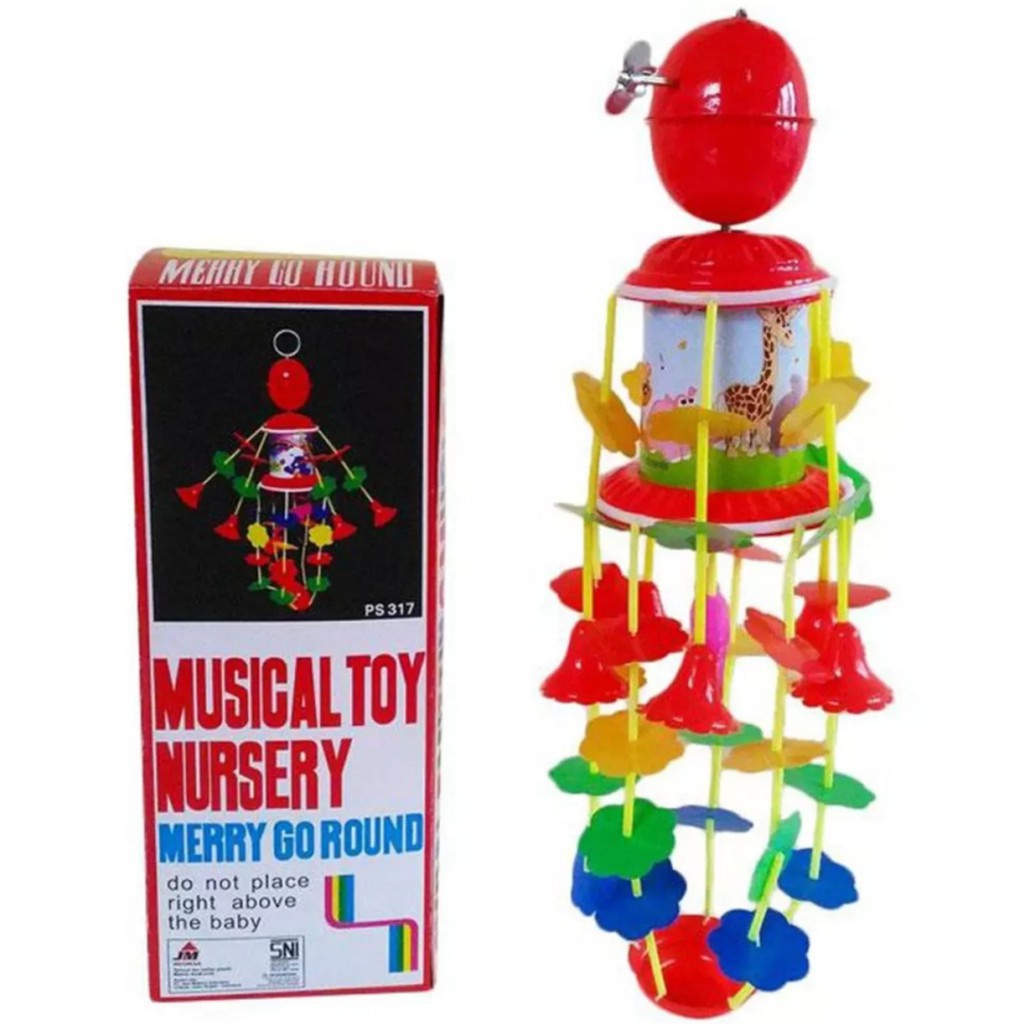 Mainan Anak Bayi Merry Go Round Musical Toys Krincingan Bayi Baby