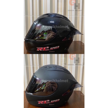 HELM KYT RC7 | HELM KYT RC7 SOLID BLACK DOFF | HELM KYT RC7 BLACK MET | HELM KYT RC7 HITAM DOFF