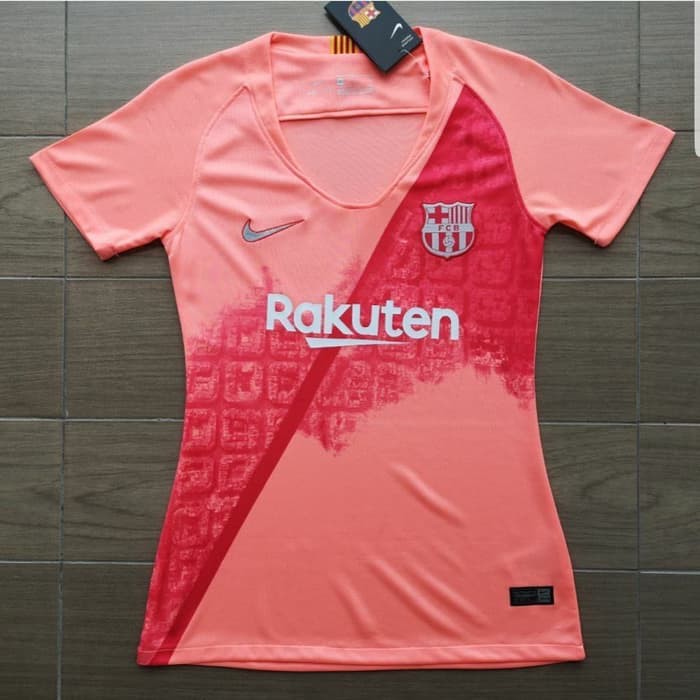 Jersey Baju Bola Barca 3rd Ladies Cewe 2018 2019 Grade Ori Top Quality
