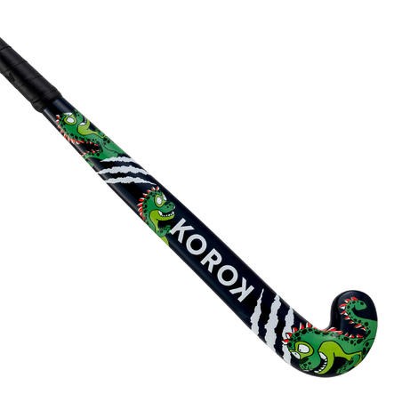 KOROK STIK HOCKEY Kids' wood field hockey stick fh100 - dino 8607819