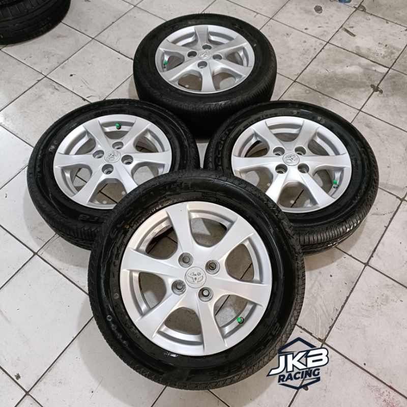 Velg Mobil Second Std Agya Ring 14x5 hole 4x100 + Ban 175 65 R14