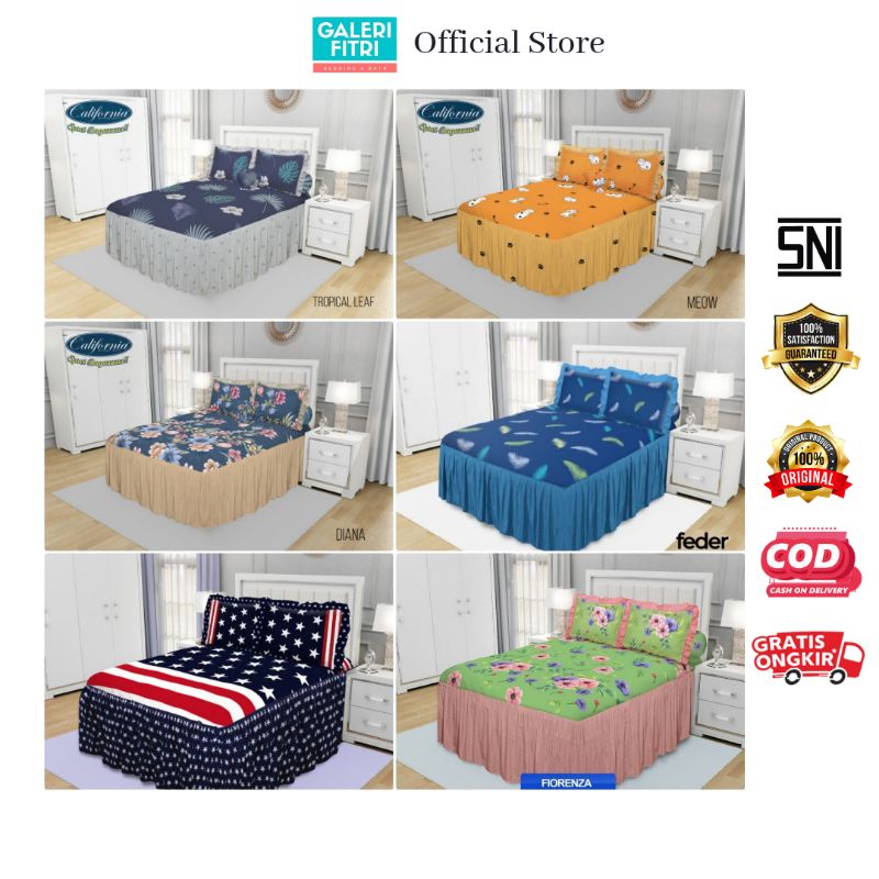 Sprei Rumbai California 180 - Seprai Rumbai California - Sprei California - Seprai California - Spre