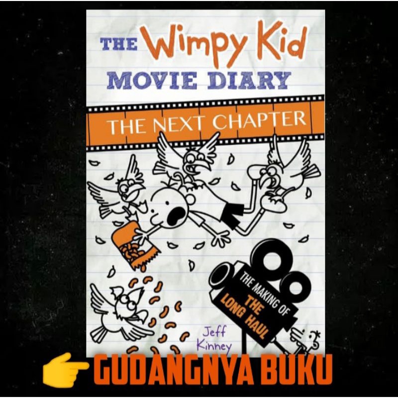 Buku Diary of Wimpy Kid #The wimpy kid movie diary