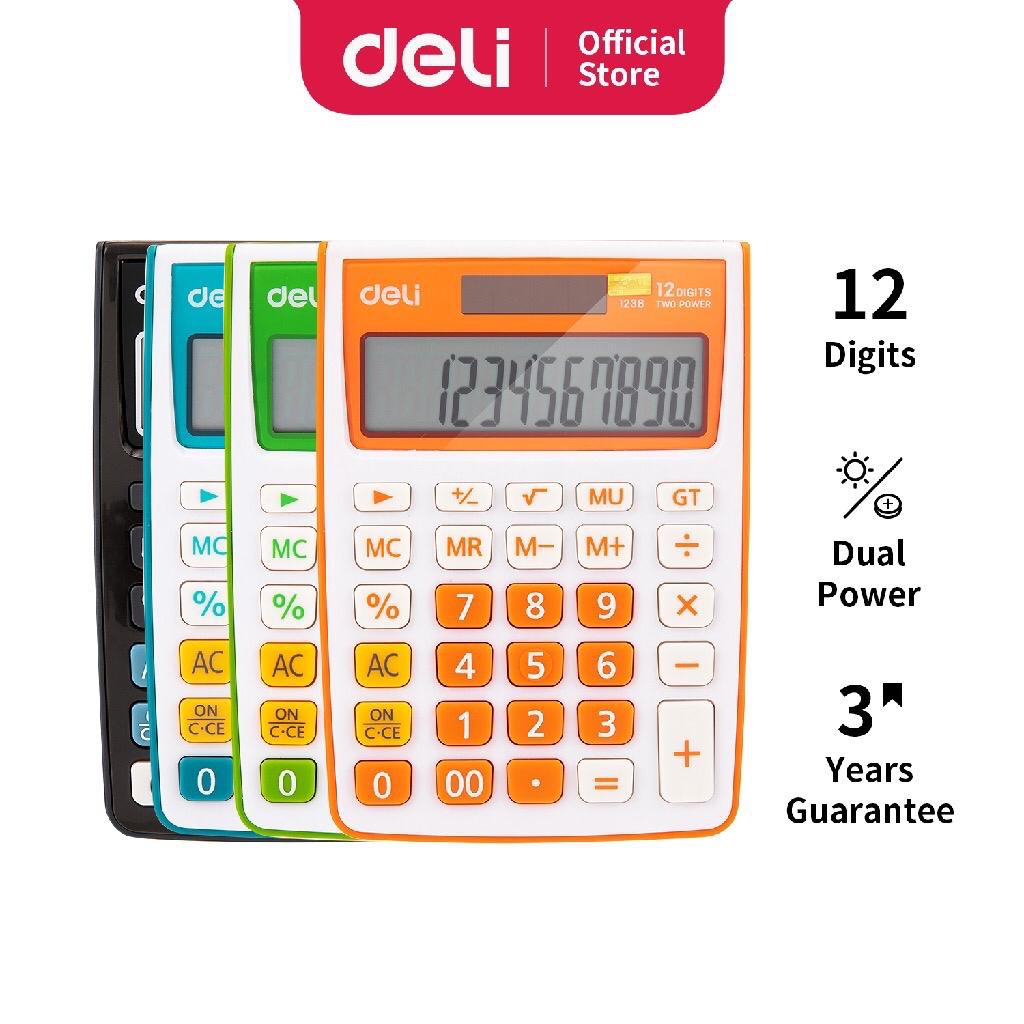

KALKULATOR DELI 12 DIGIT E1122